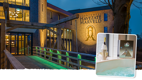 Verras uw geliefde met een romantisch verblijf bij Havezate Marveld!