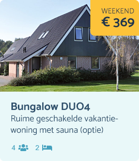 Aanbieding bungalow DUO4