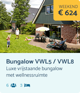 Aanbieding weekend bungalow VWL5/8