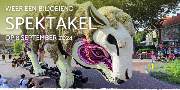 Weer een b(l)oeiend spektakel op 8 september 2024!