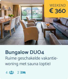 Aanbieding bungalow DUO4