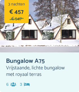 Aanbieding bungalow A75