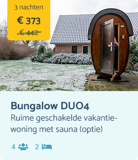 Aanbieding bungalow DUO4